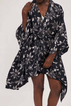 Load image into Gallery viewer, Organic Peace Silk Kimono - Short Gown