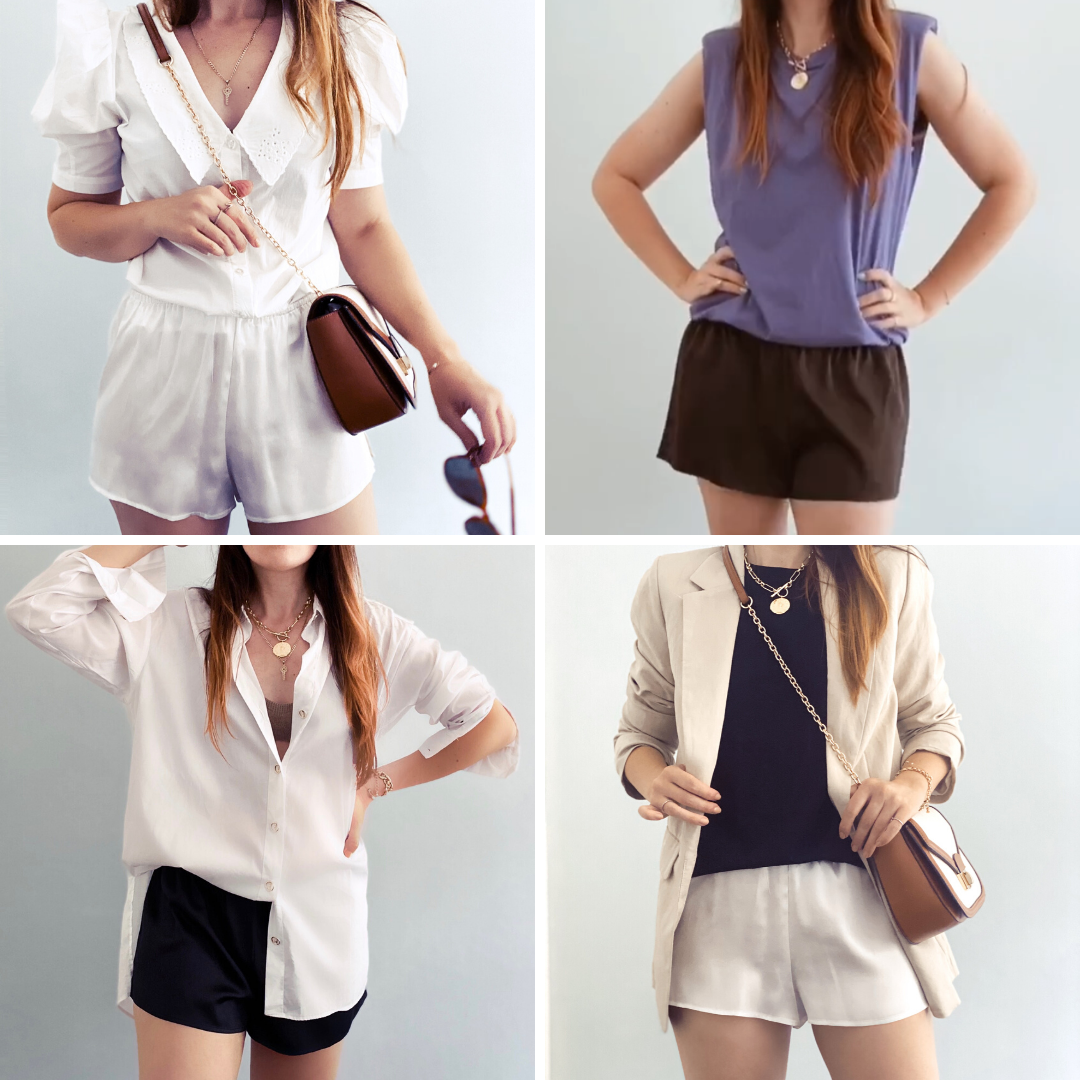 How to wear silk shorts pyjamas this summer? – Ethical Kind