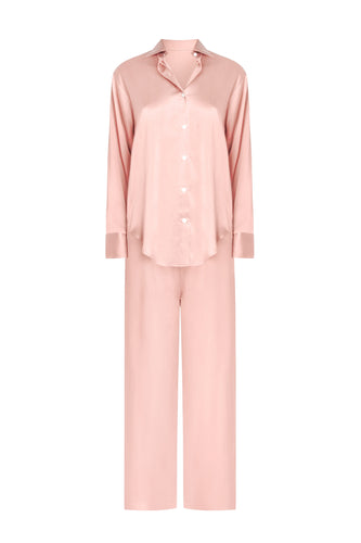 Oversized PJ Set – Quartz Pink