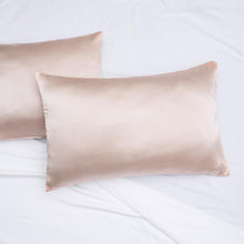 Load image into Gallery viewer, Blush Pink Artisan Peace Silk Pillowcase