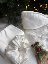 Load image into Gallery viewer, Silent Night Gift Set - peace silk pillowcase and scrunchie
