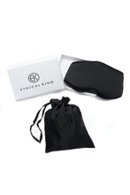 Load image into Gallery viewer, Ethical Kind Organic Peace Silk Eye Mask and Pouch Gift Set