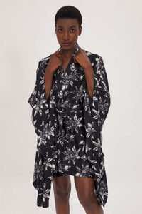 Organic Peace Silk Kimono - Short Gown