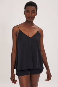 Organic Silk Women's Camisole with Double Straps - Little Spruce