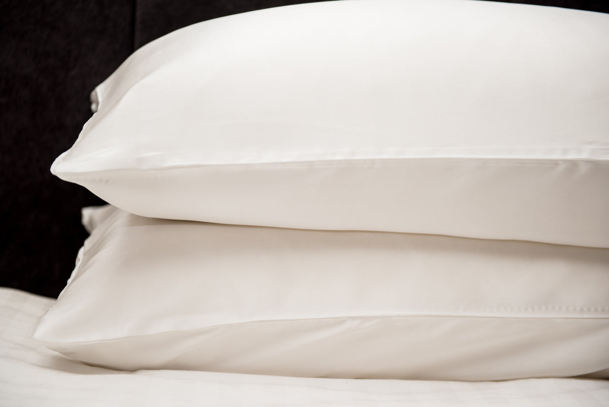 Organic Peace Silk Pillowcase Ivory Ethical Kind