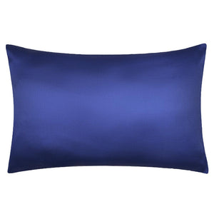 Organic Peace Silk Pillowcase - Evening Blue
