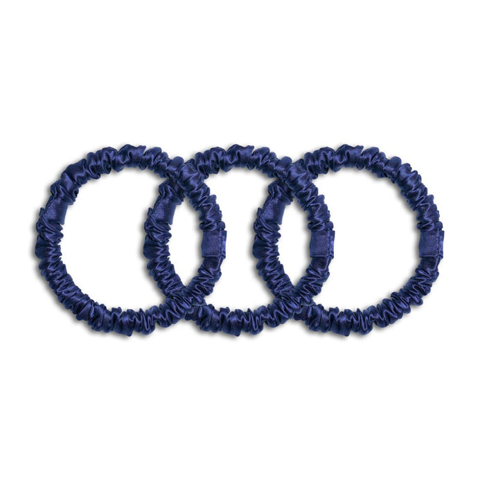 Slinky Peace Silk Scrunchies  - Set of three