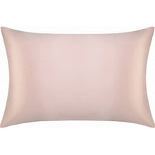 Load image into Gallery viewer, Blush Pink Artisan Peace Silk Pillowcase